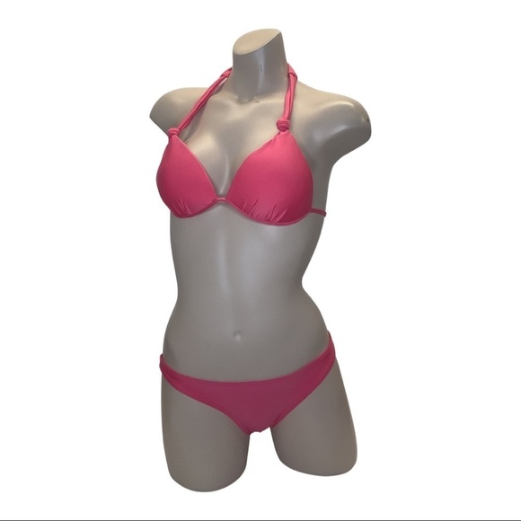 Recco brazilian bright coral bikini NWT - Picture 1 of 3